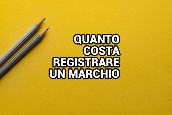 quanto costa registrare un marchio