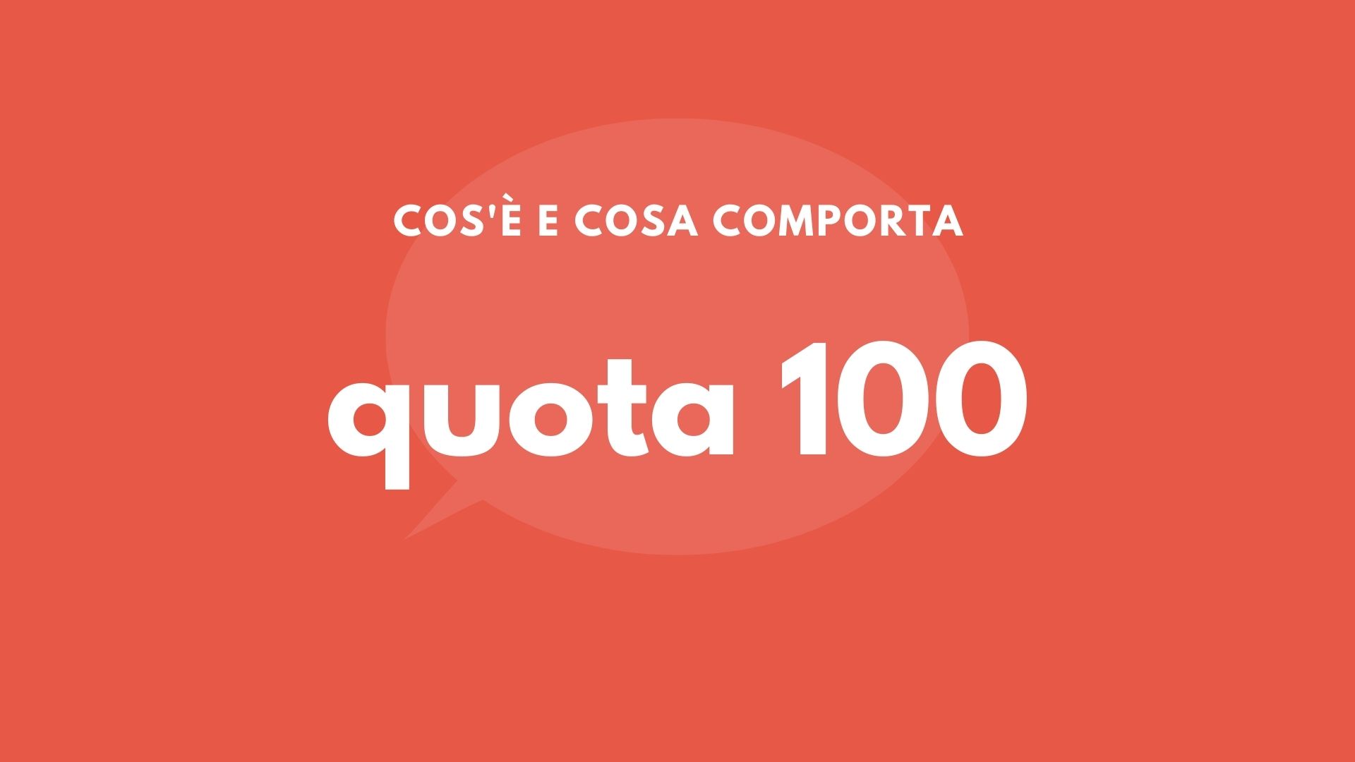 cos'è quota 100