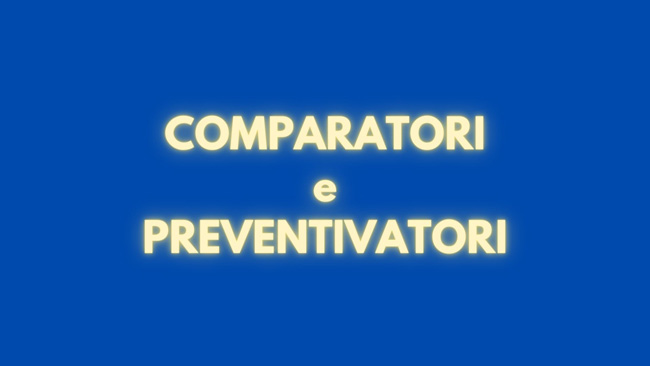 migliori comparatori e preventivatori