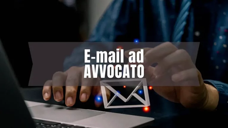 scrivere email a avvocato